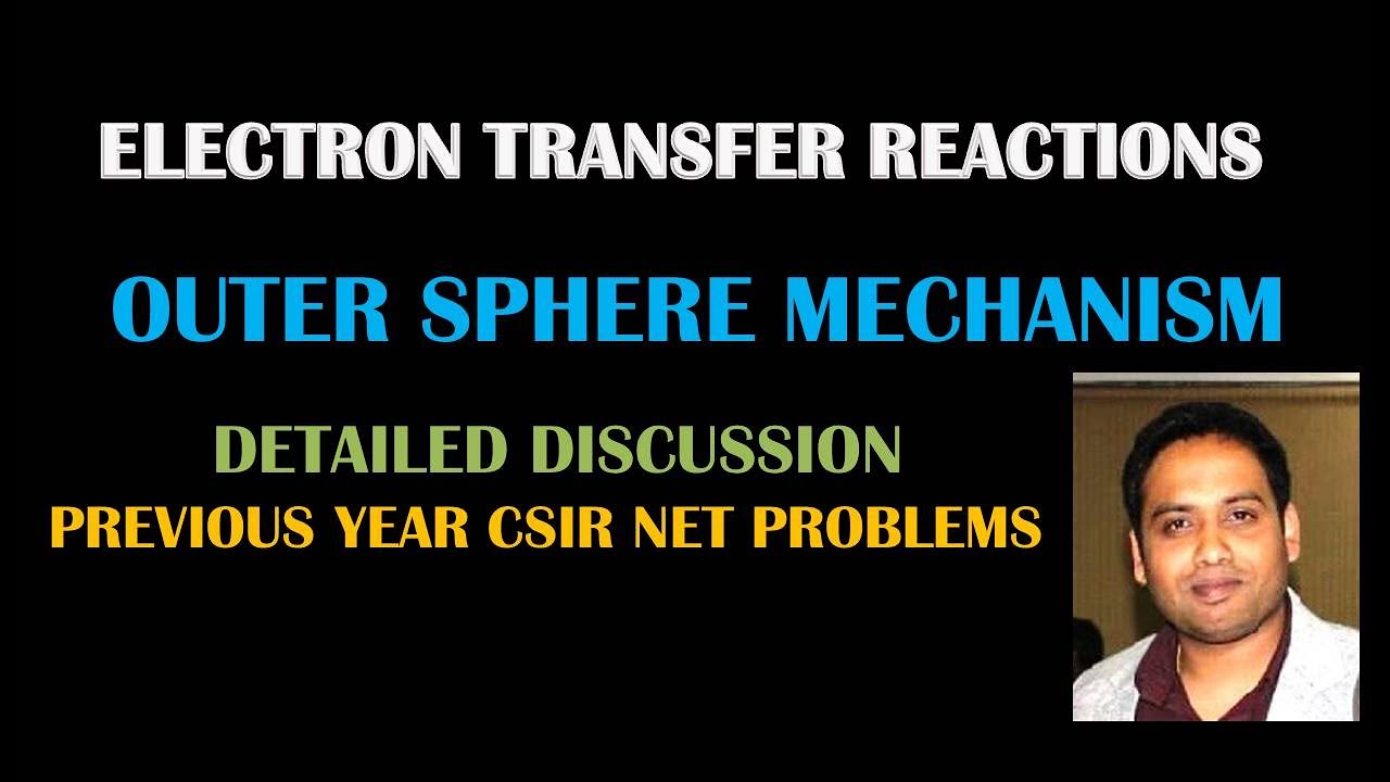 PART 12(A): ELECTRON TRANSFER REACTIONS (OUTER SPHERE MECHANISM) FOR CSIR NET/GATE