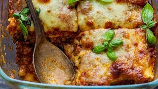 Zucchini Lasagna without Lasagne Noodles