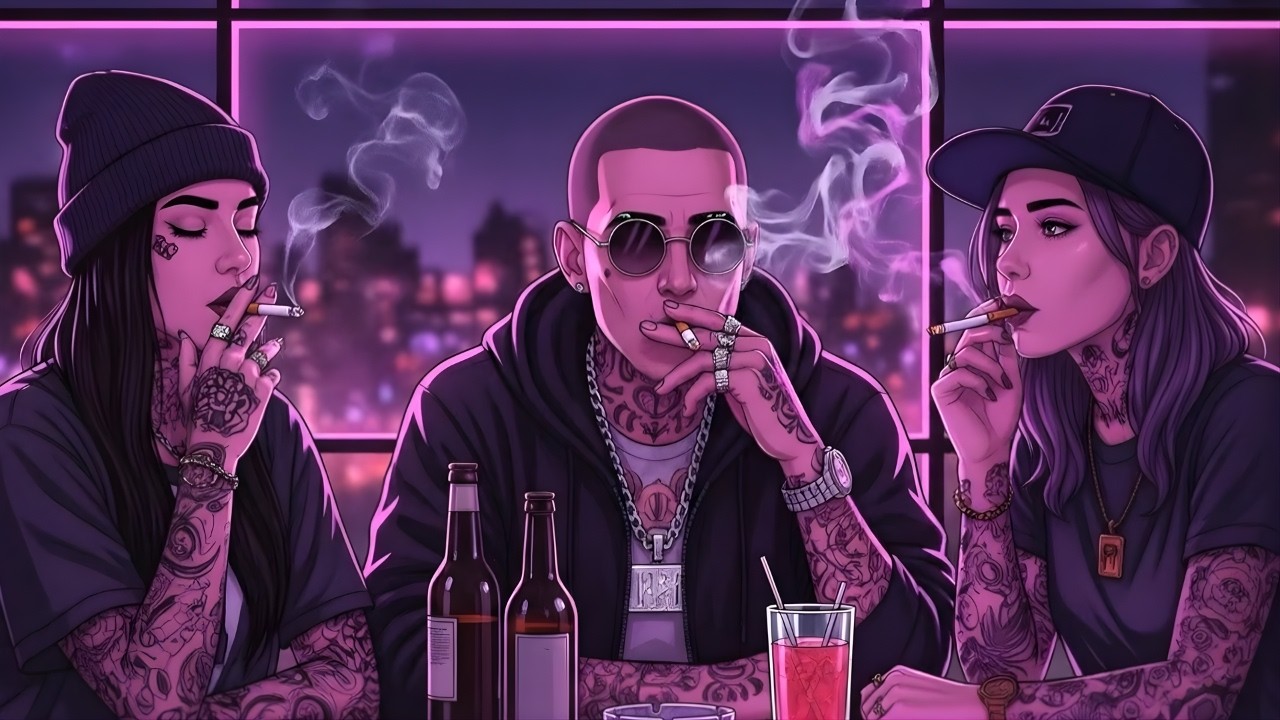 Playlist en español 🌿🎧 Brisa y humo, 🎵💨 Música chill rap 🔥 Trap Lo fi 🌿 Vibes Thaubnail 420 Vi