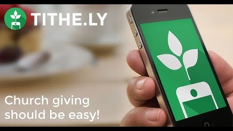 Tithely Video Tutorial