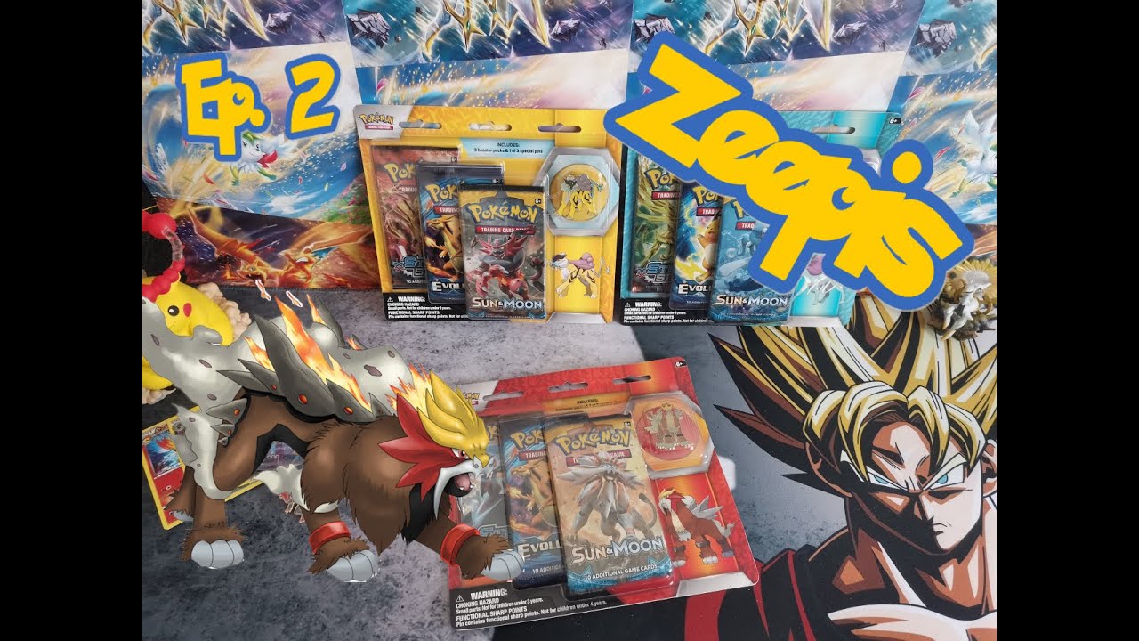 Opening Entei Pin Blister