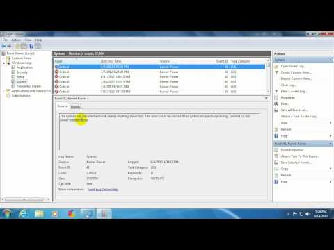 Tech Support: How to use Windows Event Viewer
