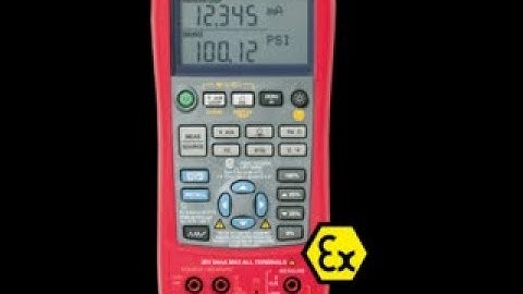 Intrinsically Safe Calibrator Ecom 725Ex