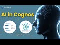 Leveraging AI in IBM Cognos Analytics | Watson Demo
