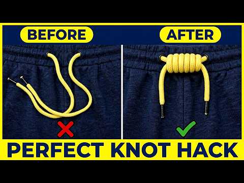 Top 3 Easy Pants Drawstring Knots Most People Don't Know