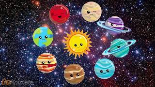 Planets Song | Learn the Planets | Nursery Rhyme | Kids Songs