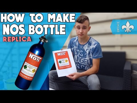 How To Make A NITROUS OXIDE SYSTEM (NOS) Replica