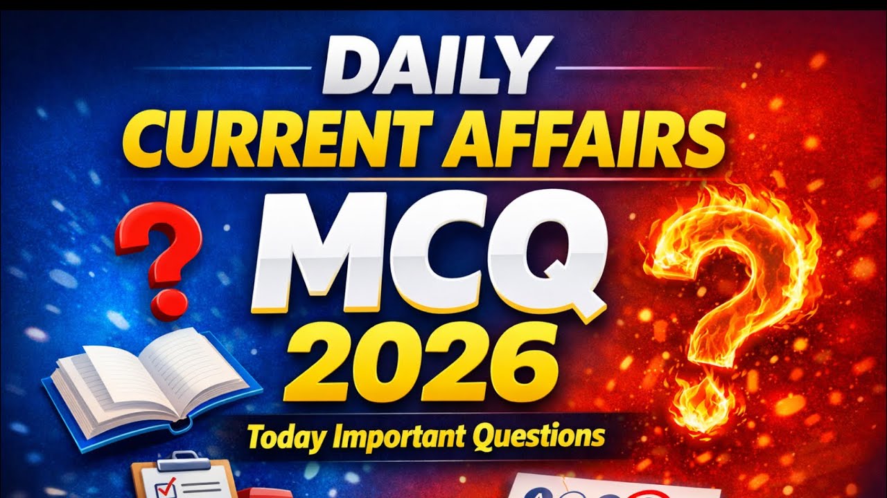 Daily Current Affairs MCQ 19+ ||17/01/2025 || for All govt exam 