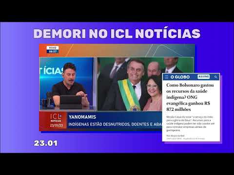 Demori no ICL: Não podemos esquecer do papel de Moro na tragédia yanomami