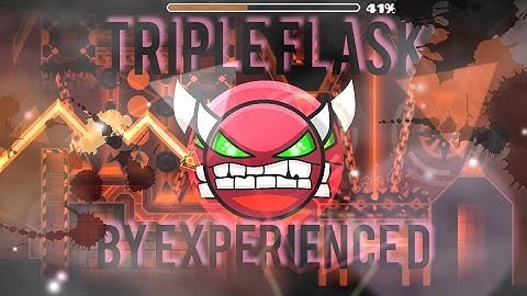 Triple Flask - Experience D (3 coins) [DEMON] | Geometry Dash