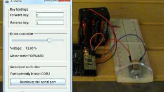 Arduino - Remotely-controlled DC motor Remotely Controlling A Motor Using Arduino Python And Php