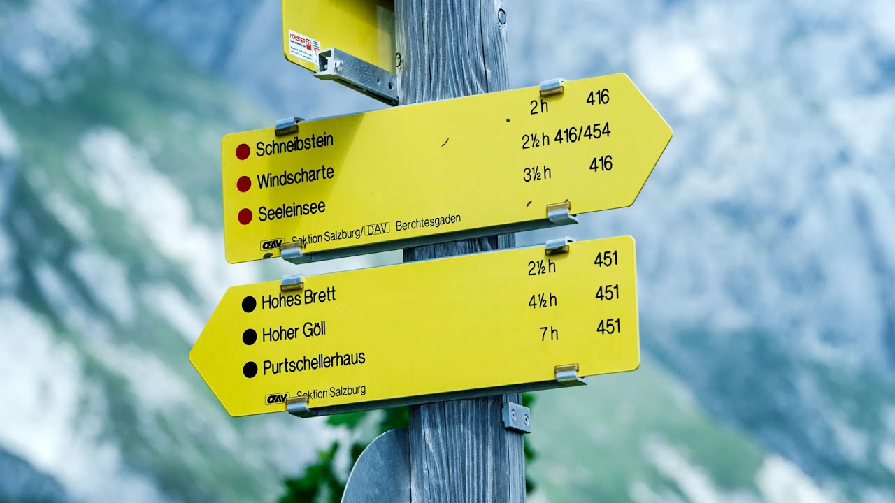 #06 Klassifizierung von Wanderwegen