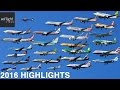 2016 - A Year of Full Flight Videos | inflight Video