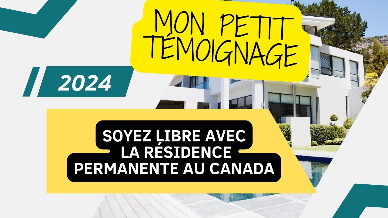 Immigrer avec la résidence permanente : la clé de la liberté et de la ...