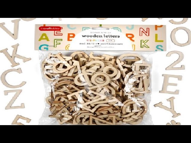 Amazing Wooden Alphabet Letters Craft Ideas 3 sddefault