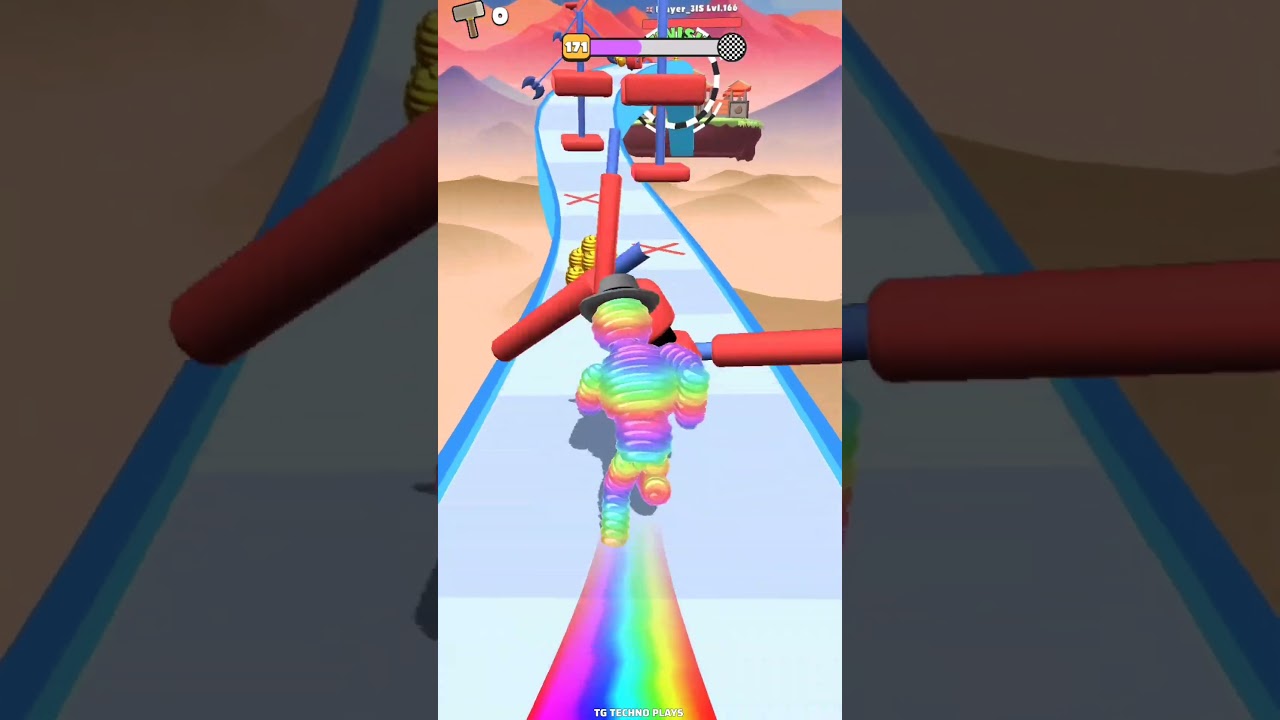 Rope Hero Run 171 - Max Levels Fail To Win 😱🤯 