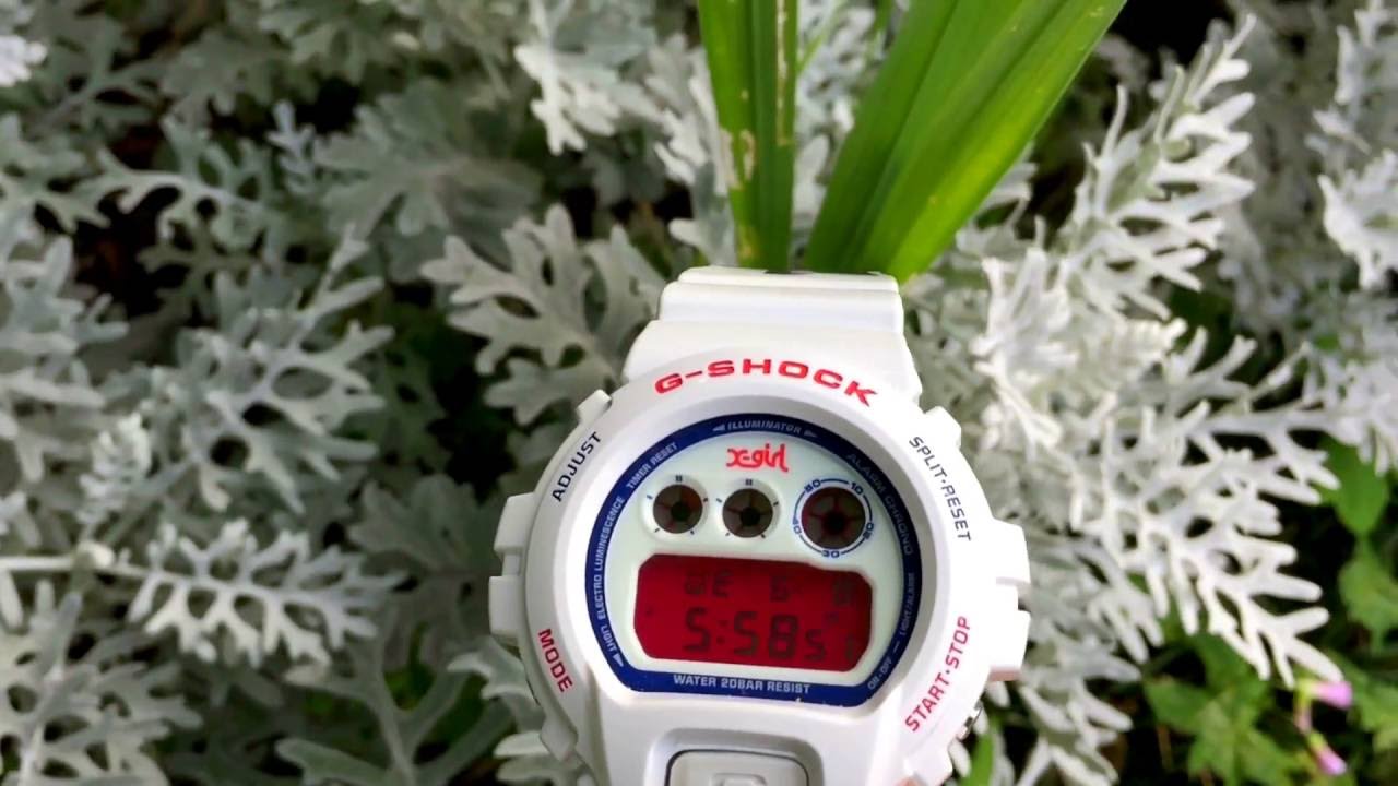 G-Shock DW-6900FS X-GIRL collaboration (unboxing/review)