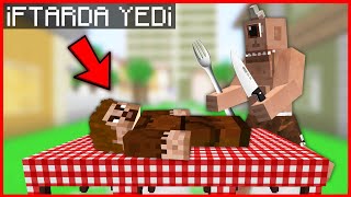 TEPEGÖZ İFTARDA FAKİRİ YEDİ! 😱 - Minecraft ZENGİN FAKİR HAYATI