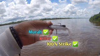 Umpan Murah Meriah Soft Lure Killer Untuk Casting Ikan Lais Tembiring#SA-263 screenshot 2