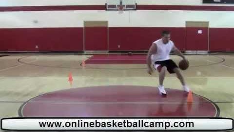 Behind the Back Dribbling Drill Zig Zag