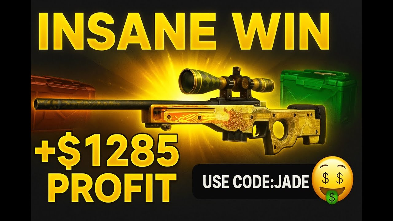 "INSANE Profit! Lucky Case Battles on GGDrop 🔥💰"" USE CODE:JADE