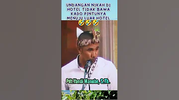 Undangan Nikah Pdt Yandi Manobe S Th 