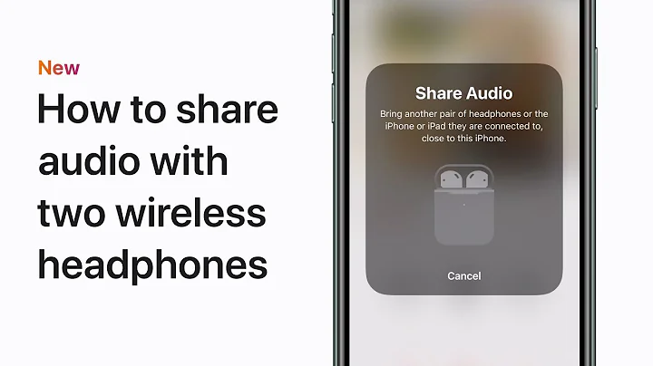 How to share audio with two sets of wireless headphones – Apple Support - DayDayNews