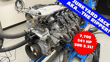 JUNKYARD LS MONSTER MAKEOVER! HOW TO TRANSFORM YOUR JUNKYARD 5.3L INTO A 7,700 RPM, 542-HP DEMON!