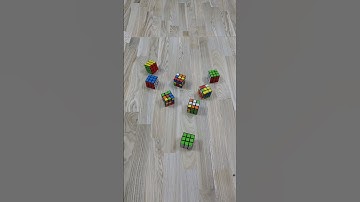 Cubes rubik bell reverse video #493