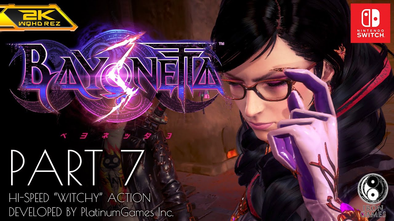 #7【ベヨネッタ3/高画質】チャプター4「灼熱と消失の狭間」：プラチナ攻略【BAYONETTA3】