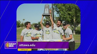 Ottawa University's winning golf team