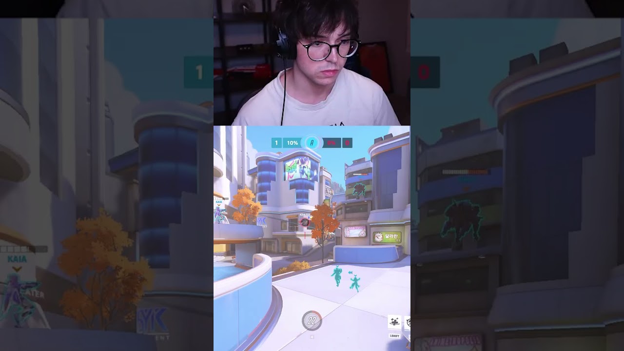 This Might Be The LUCKIEST Hanzo Ever.. #overwatch2 #overwatchclips
