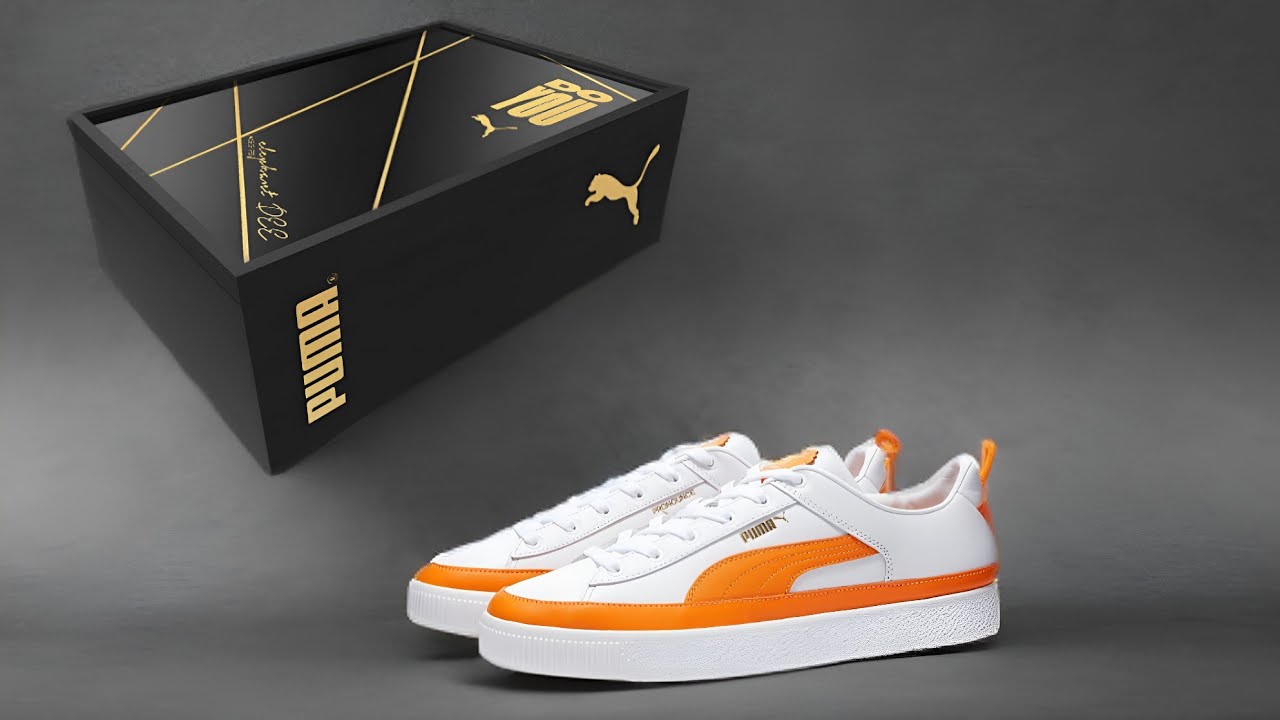 プーマ BASKET VTG 28,0cm PRONOUNCE Puma Basket VTG Pronounce | Unboxing & Review | Stylish White