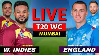 🔴 Live: WI vs ENG Live Match Today, 15th T20I, T20 World Cup 2026, Live Cricket Scores &amp; Commentary