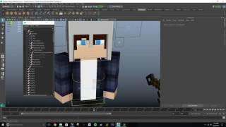 Maya 2016 Tutorial: How to Rig Objects to a Minecraft Character Maya 2016 Tutorial: How to Rig Objects to a Minecraft Character