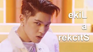 nct 127 sticker but it's reversed