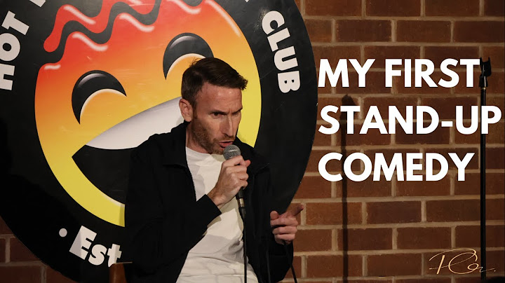 My First Stand-Up Comedy Set