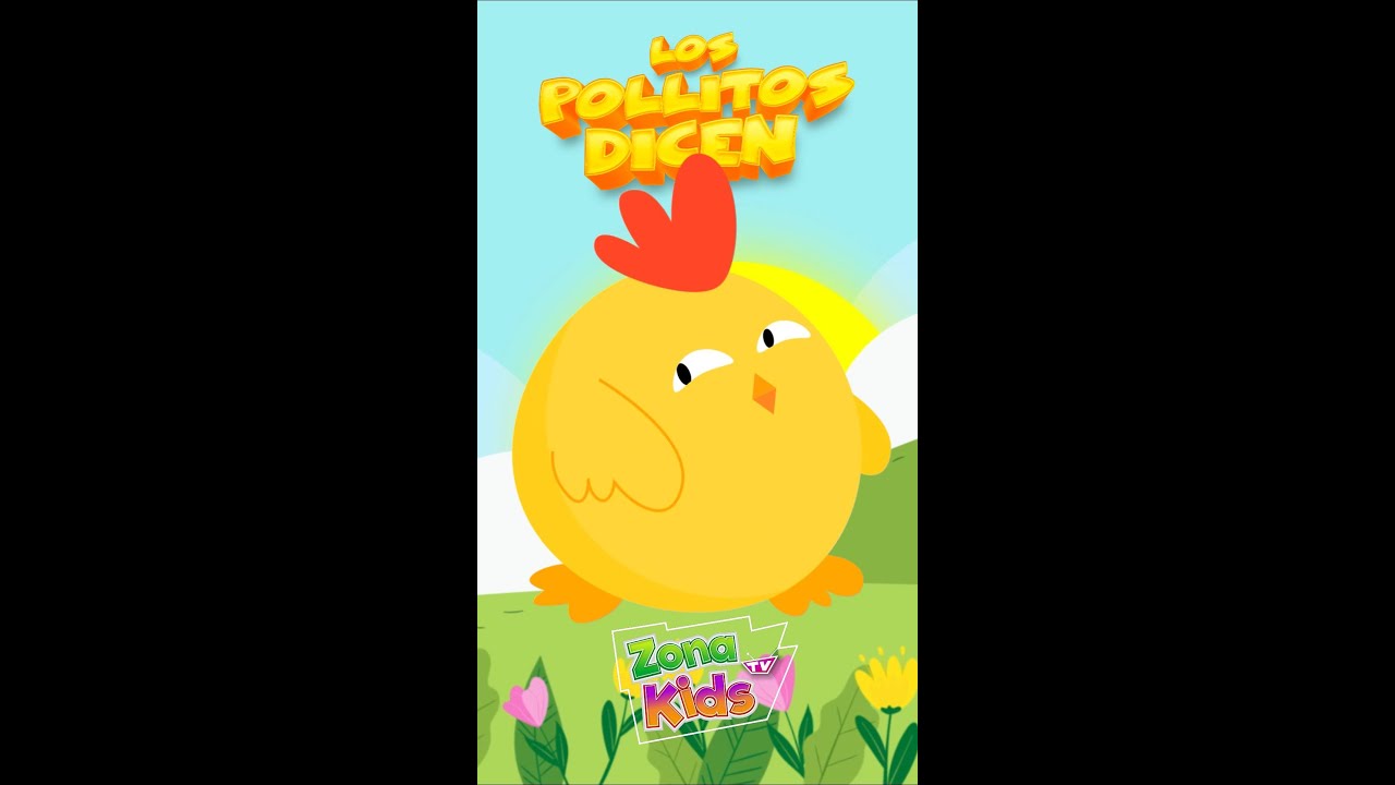 Los Pollitos Dicen #short | Zona Kids | Nursery 🥰🌈🧸🎈