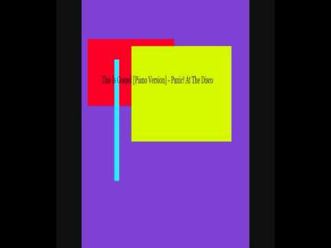 This Is Gospel - Panic! At The Disco [Piano Version]