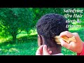 Asmr for people who cant sleep   10 afro hair triggers in the forest 
