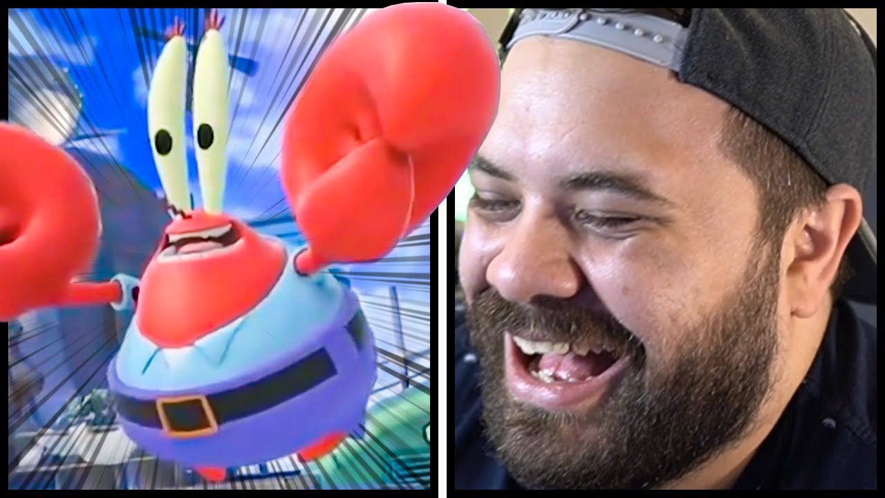Reacting to The Best Nickelodeon Smash Bros Mods