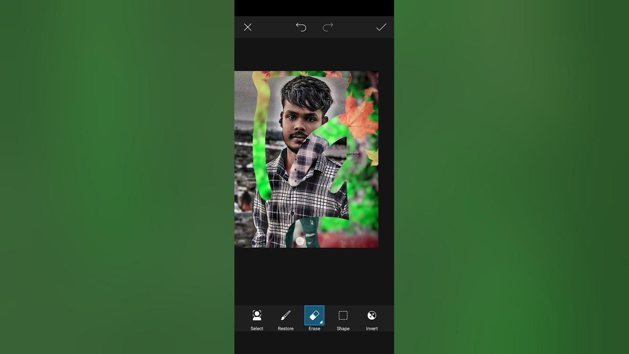 Erase करने पर Photo editing हो जाता है सबसे Best Photo editing editing shorts youtubeshorts