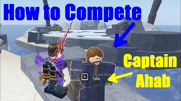 How to Complete "CAPTAIN AHAB" Quest in Fisch! (Roblox fisch Moby Quest Guide)