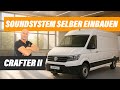 Soundsystem für VW Crafter 2 nachrüsten mit DSP Endstufe, Subwoofer und Lautsprecher