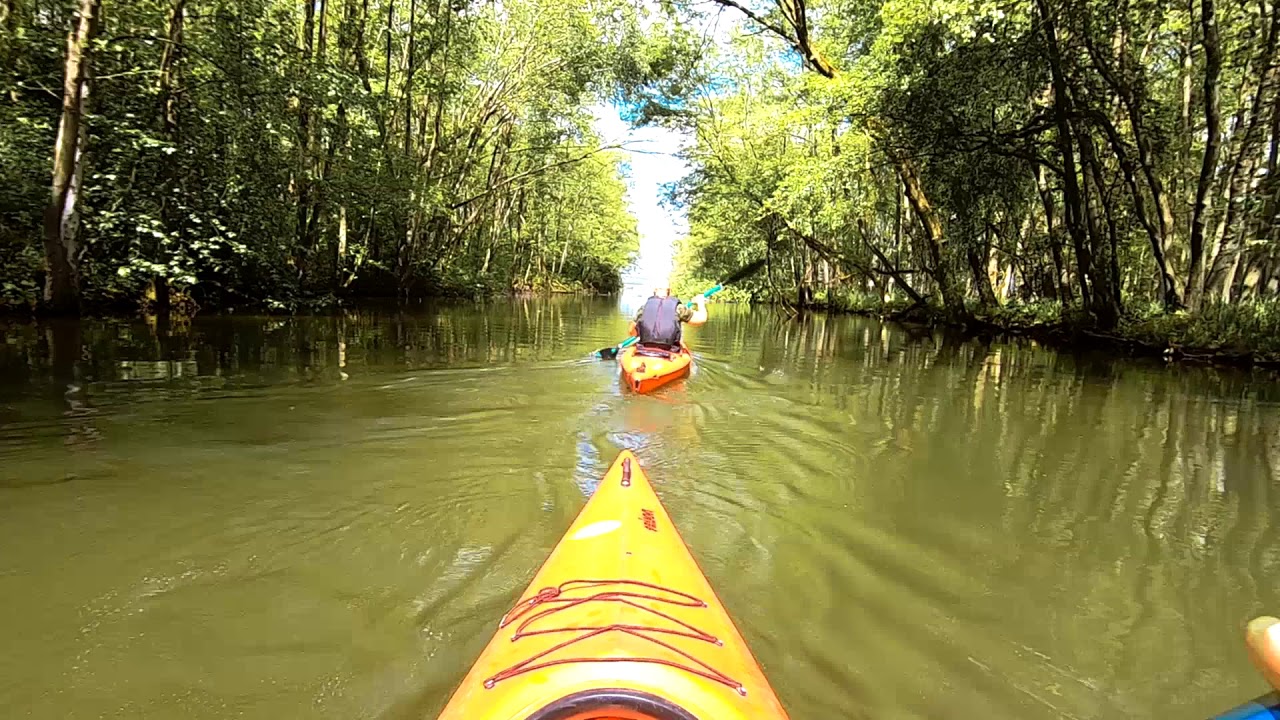 Kanu-Wochenende, unsere Tour ab Granzow