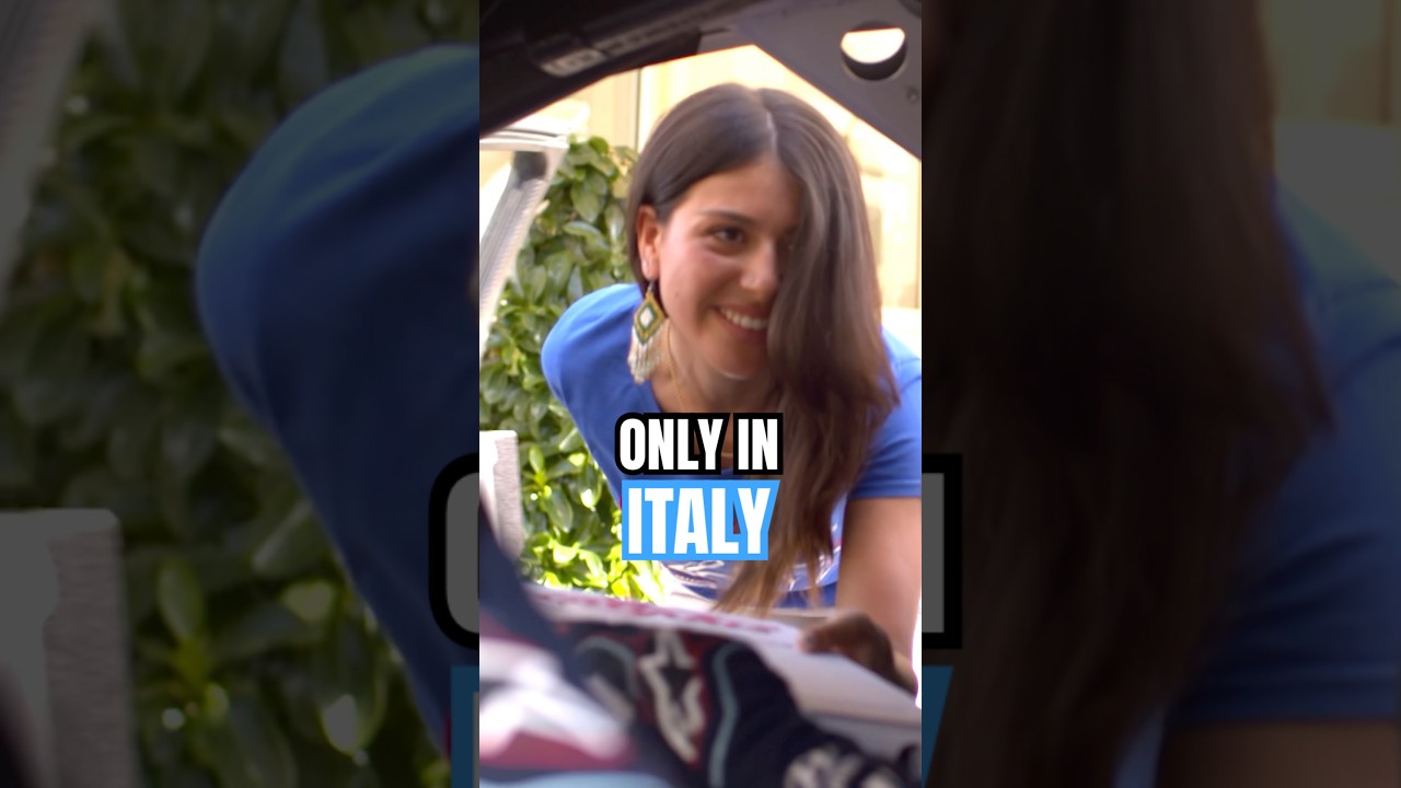 Rally Car Stops for Pizza? 🇮🇹 #WRC
