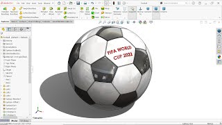 SolidWorks Soccer Ball (Football)