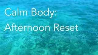 Instead of reaching for a coffee when you’re feeling tired in the
afternoon, try our afternoon reset. you can do this mindful movement
session at your desk! ...