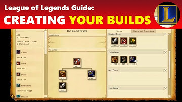 League of Legends: Creating Your Own Builds