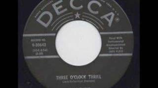 Video thumbnail of "Kalin Twins  "Three O'Clock Thrill""